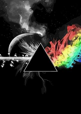 Dark Side of the Moon Art