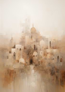 Middle Eastern City Art