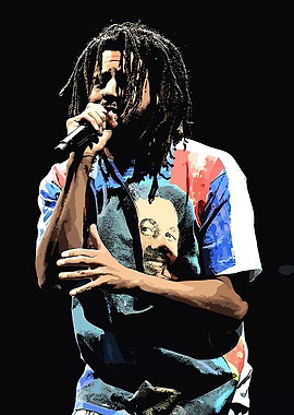 J. Cole Performing Live on Stage