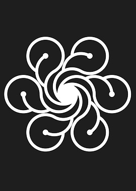 Cosmic Flower Vortex