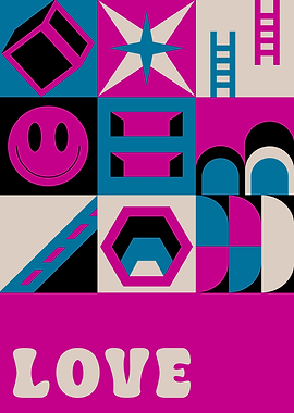 Geometric Love Pattern