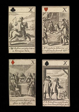 Historical Playing Cards - Conspiracy Scenes
