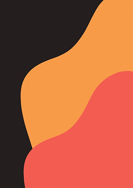 Abstract Color Block Wave Design