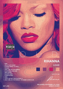 Rihanna Loud Album Cover Art