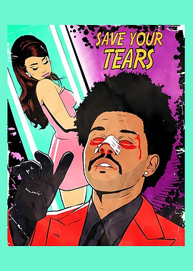 The Weeknd - Save Your Tears Artwork