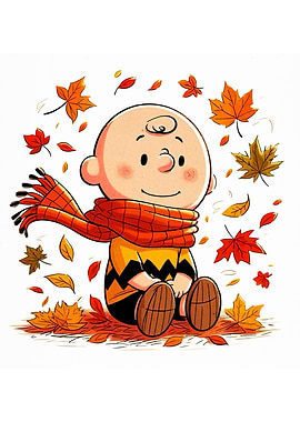 Charlie Brown Autumn Leaves