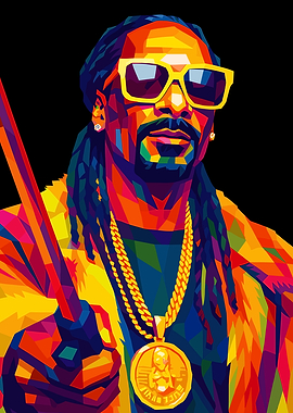 Snoop Dogg wpap art