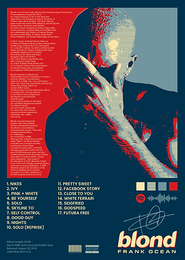 Frank Ocean Blond Album Cover Art