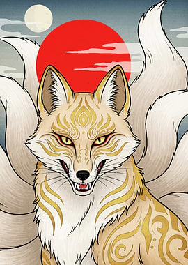 Nine-tailed Fox Animal