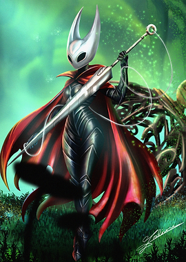 Hornet from Hollow Knight fanart