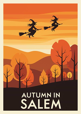 Autumn in Salem: Witches and Fall Foliage