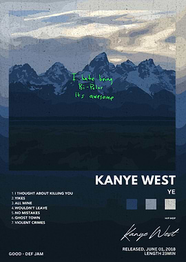 Kanye West - YE Album Cover