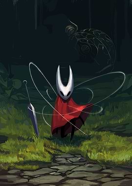 Hornet from Hollow Knight artwork