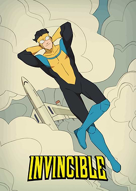 Invincible character in the sky