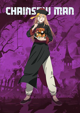 Chainsaw Man: Power's Halloween Feast Logo