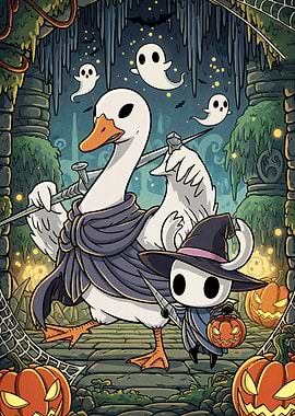 Halloween Goose Knight