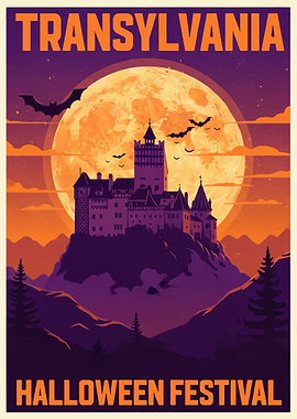Transylvania Halloween Festival Poster
