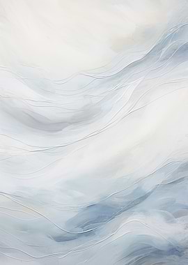 Abstract Blue Texture Art