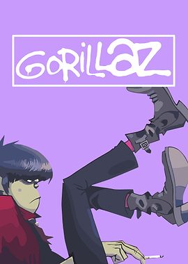 Gorillaz Murdoc Niccals Illustration