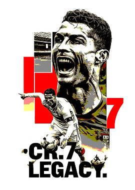 Cristiano Ronaldo CR7 Legacy Poster