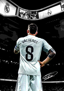 Valverde Real Madrid Soccer Player