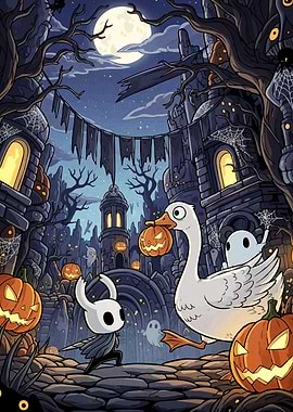 Halloween Nigh Hollow Knight Goose
