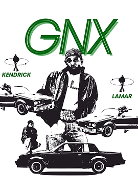 Kendrick Lamar GNX Graphic Art