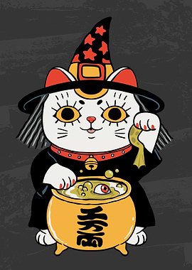 Lucky Cat Witch