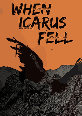 Icarus Fall Art