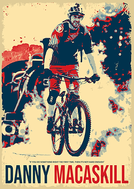Danny MacAskill Mountain Bike Poster
