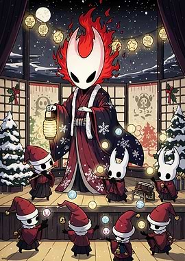 Hollow Knight Christmas Celebration
