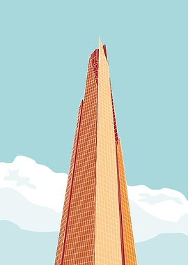 Modern Skyscraper Illustration