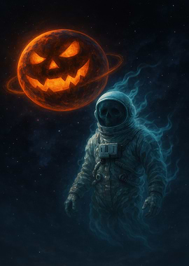 Halloween Space Ghost