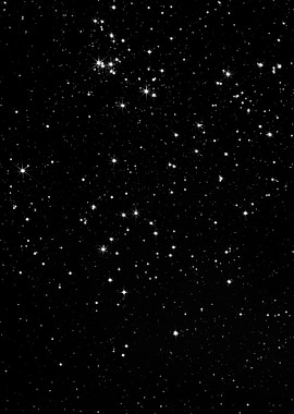 Dark Starry Night Sky