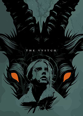 The Witch Movie Poster Illustration