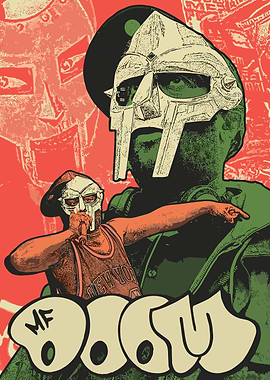 MF DOOM Illustration