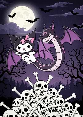 Kuromi Dragon Skulls