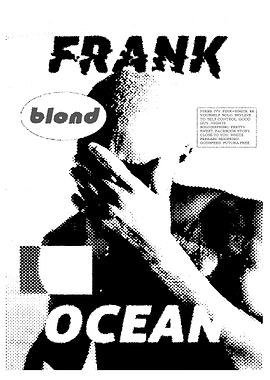 Frank Ocean Blond Album Cover Art