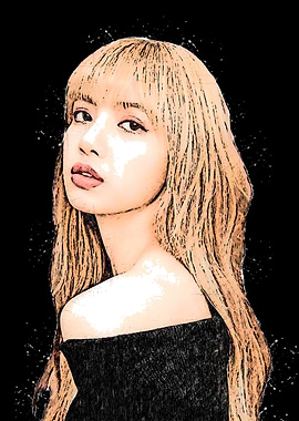 Lisa Blackpink portrait