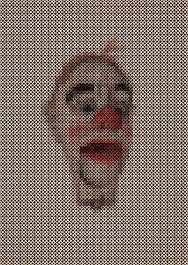Head of a Clown Marionette