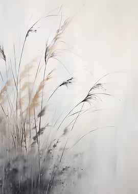 Botanical Elegant Grasses