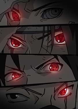 Sharingan Stare-Down – Uchiha & Kakashi