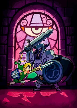 Link vs Darknut: The Legend of Zelda