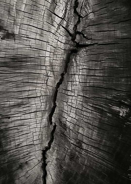 Cracked Tree Stump Texture