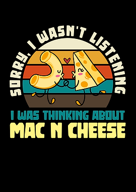Mac N Cheese Cartoon Illustration