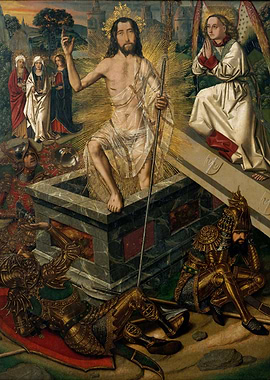 Resurrection of Christ painting