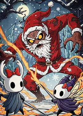 Hollow Knight Zombie Santa Claus