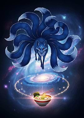 Nine-Tailed Fox Ramen Bowl