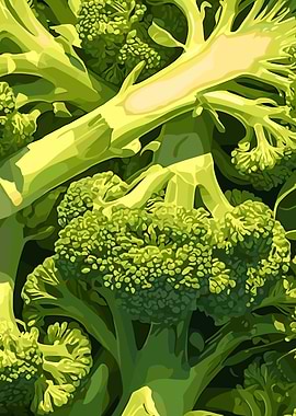 Broccoli Still Life