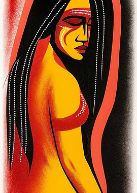 Abstract Portrait of a Woman